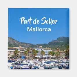 Mallorca Port de Soller Harbour Souvenir Magneet