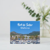 Mallorca Port de Soller Panorama Briefkaart (Staand voorkant)