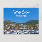 Mallorca Port de Soller Panorama Briefkaart (Voorkant)