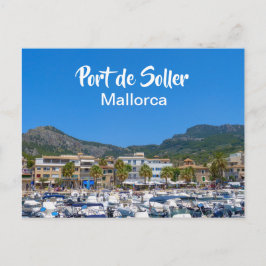 Mallorca Port de Soller Panorama Briefkaart