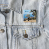 Mallorca-priem Vierkante Button 5,1 Cm (In situ)