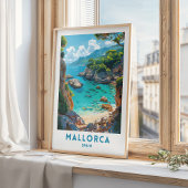 Mallorca Reizen Poster Spanje Wall Art