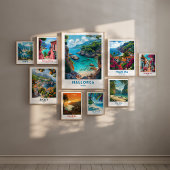 Mallorca Reizen Poster Spanje Wall Art