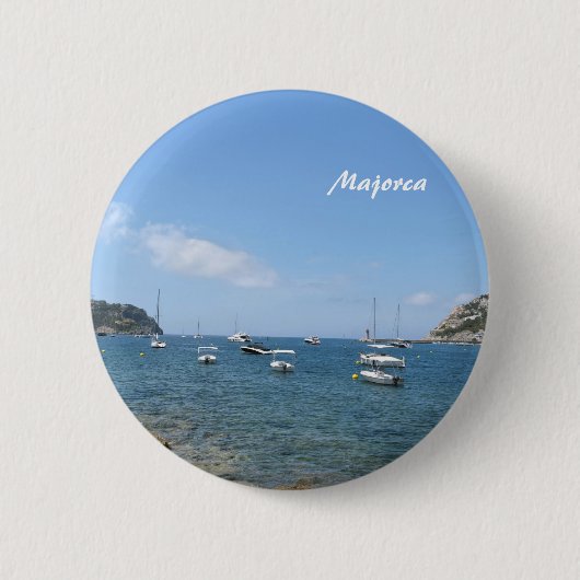 Mallorca Ronde Button 5,7 Cm (Voorkant)