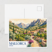 Mallorca Sóller Spanje Briefkaart (Voorkant / Achterkant)
