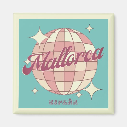 Mallorca Spaans eiland España Briefkaart Ma Magneet (Voorkant)