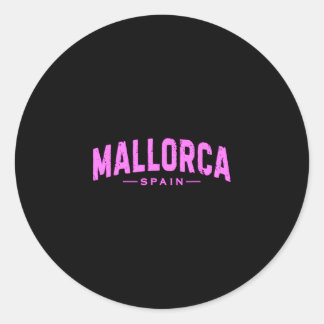 Mallorca Spain Balearic Islands Vacation Summer Be Ronde Sticker
