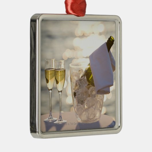 Mallorca, Spanje 2 Metalen Ornament (Rechts)