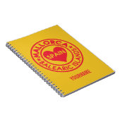 MALLORCA Spanje aangepast notitieboek (Rechterzijde)