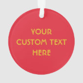 Mallorca Spanje, aangepast versiering Ornament (achterkant)