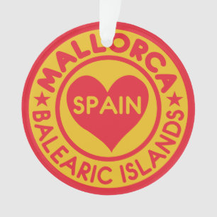 Mallorca Spanje, aangepast versiering Ornament