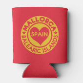 MALLORCA Spanje aangepaste drink koeler (Achterkant)