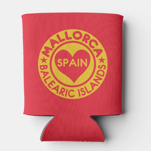 MALLORCA Spanje aangepaste drink koeler (Achterkant)