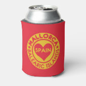 MALLORCA Spanje aangepaste drink koeler (Blikje Achterkant)