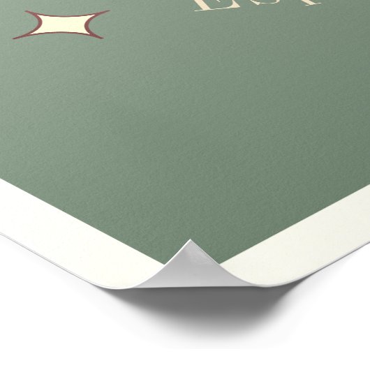 Mallorca Spanje Balearen Eiland modern Poster (Hoek)