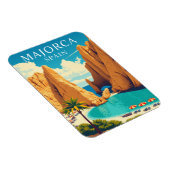 Mallorca Spanje Beach Travel Souvenir Magneet (Rechterzijde)