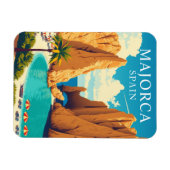 Mallorca Spanje Beach Travel Souvenir Magneet (Horizontaal)
