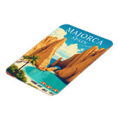 Mallorca Spanje Beach Travel Souvenir Magneet (Linkerzijde)