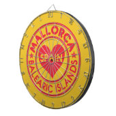 MALLORCA Spanje dart board Dartbord (Voorkant Rechts)