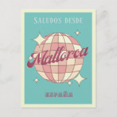 Mallorca Spanje España retro vintage ansichtkaart Briefkaart (Voorkant)