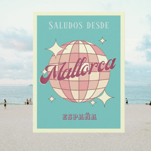 Mallorca Spanje España retro vintage ansichtkaart Briefkaart