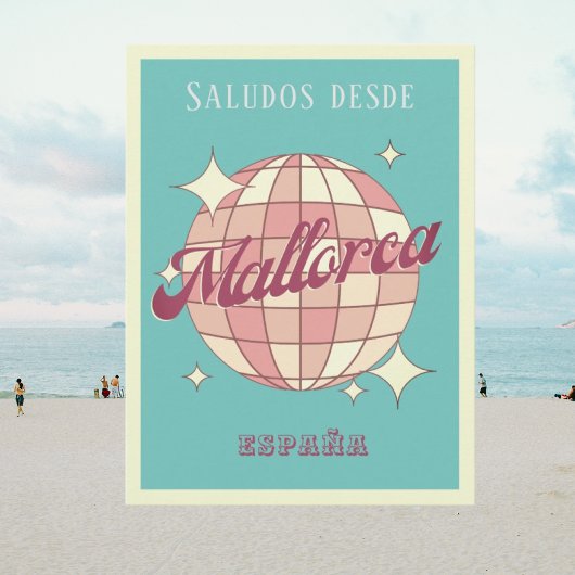 Mallorca Spanje España retro vintage ansichtkaart Briefkaart