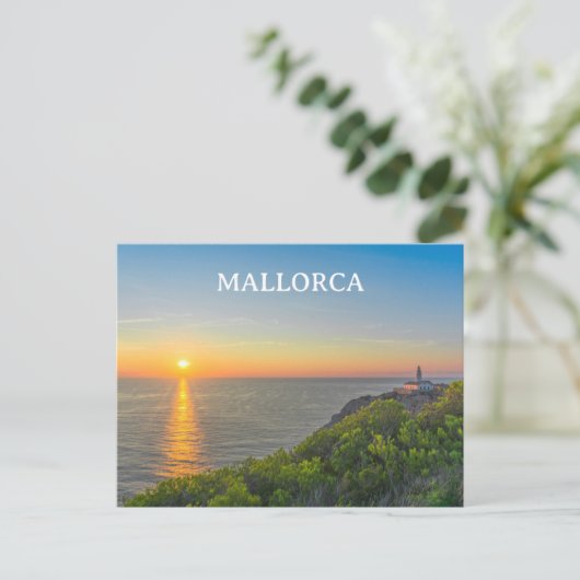 Mallorca Spanje kust Foto Briefkaart (Staand voorkant)