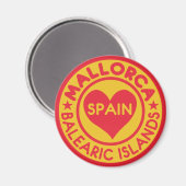 MALLORCA Spanje magneet (Voorkant / Achterkant)
