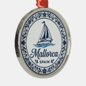 Mallorca Spanje Metalen Ornament (Rechts)