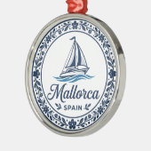 Mallorca Spanje Metalen Ornament (Links)