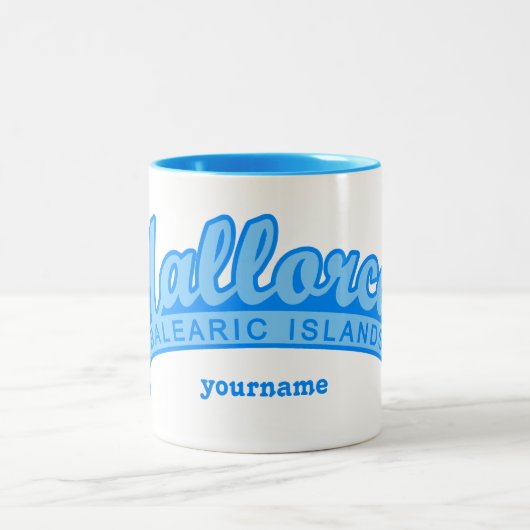 MALLORCA Spanje mok aangepast monogram (Center)