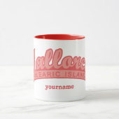 MALLORCA Spanje mok aangepast monogram (Midden)