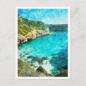 Mallorca Spanje Mooi olieverflandschap Briefkaart (Voorkant)