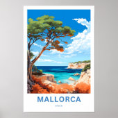 Mallorca Spanje Reisprint Poster (Voorkant)