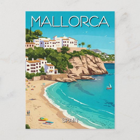 Mallorca Spanje Reizen  Briefkaart (Voorkant)