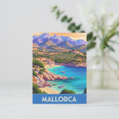 Mallorca Spanje Reizen Briefkaart (Staand voorkant)