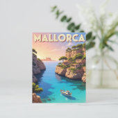 Mallorca Spanje Reizen Briefkaart (Staand voorkant)