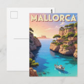 Mallorca Spanje Reizen Briefkaart (Voorkant / Achterkant)