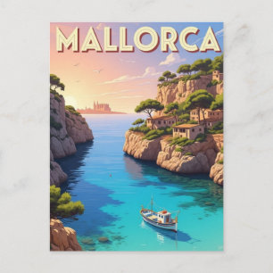 Mallorca Spanje Reizen Briefkaart