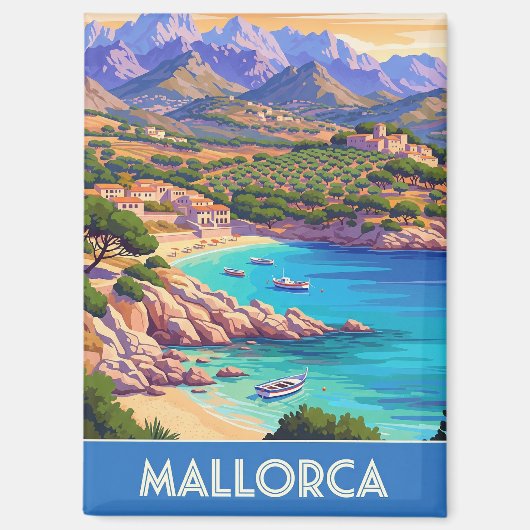 Mallorca Spanje Reizen Magneet (Voorkant)