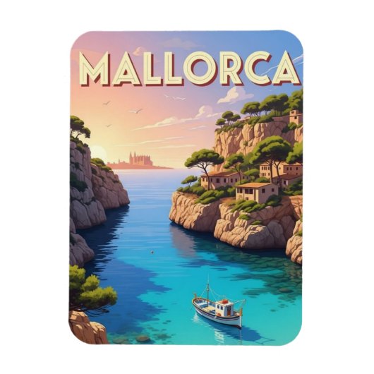 Mallorca Spanje Reizen Magneet (Verticaal)