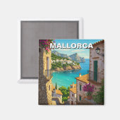 Mallorca Spanje Reizen Magneet (Voorkant / Achterkant)