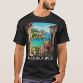 Mallorca Spanje Reizen T-shirt (Voorkant)