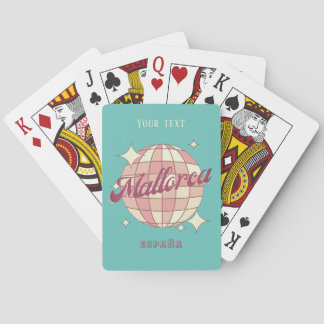 Mallorca Spanje roze blauwe zomervakantie Pokerkaarten