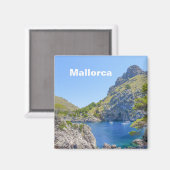 Mallorca, Spanje Sa Calobra Souvenir Magneet (Voorkant / Achterkant)