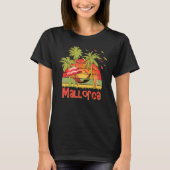 Mallorca Spanje Strand Hangmat Zonsondergang T-shirt (Voorkant)