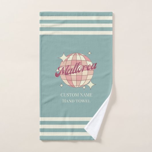 Mallorca Spanje strand zomer huis naam Handdoek (Handdoek)