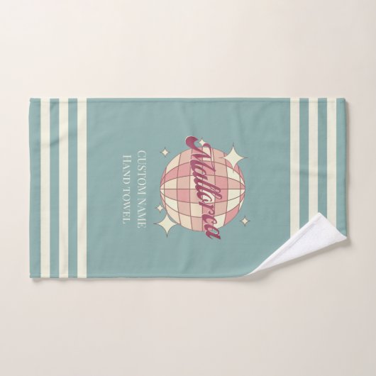 Mallorca Spanje strand zomer huis naam Handdoek (Handdoek)