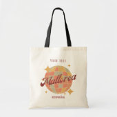 Mallorca Spanje vakantie Retro strand Tote Bag (Voorkant)