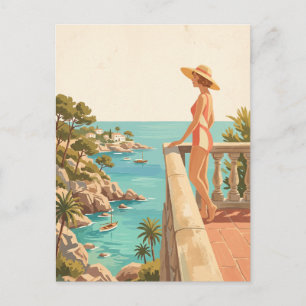 Mallorca Spanje Vintage Reis Spaanse Kust Briefkaart